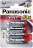 Panasonic patarei Everyday Power LR6EPS/4B AA 4tk.