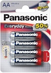 Panasonic patarei Everyday Power LR6EPS/4B AA 4tk.