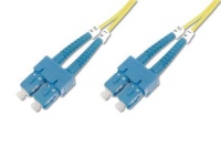 Digitus Fiber Optic Patch Cord, duplex SM 9/125 SC / SC 1m