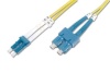 Digitus Fiber Optic Patch Cord, duplex SM LC / SC 1m