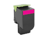 Lexmark tindikassett 80C0H30 Toner magenta