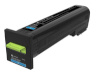 Lexmark tooner cyan CS820 | 22 000 pgs | CS820de / CS820dte / CS820dtfe