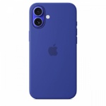 Apple kaitsekest Silicone case with MagSafe for iPhone 16 Plus - ultramarine