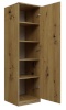 Top E Shop riidekapp SD-50 ARTISAN KPL bedroom wardrobe/closet 5 shelves 1 door Oak