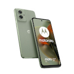 Motorola mobiiltelefon moto g55 5G 256GB (Smoky Green, Kunstleder, Android 14, 8 GB)