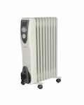 Luxpol õliradiaator LGO-9 Oil Radiator, valge