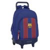 F.C. Barcelona ratastega koolikott punane meresinine 33x45x22cm