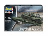 Revell liimitav mudel Churchill A.V.R.E 1/76