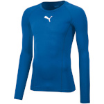 Puma T-särk meestele Liga Baselayer Tee LS sinine 655920 02 suurus M