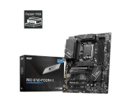 MSI emaplaat PRO B760-P DDR4, II LGA1700, DDR4, ATX