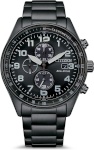 Citizen meeste käekell Eco-Drive Chronograph CA0775-79E, 43mm, must