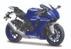 Maisto mudelauto Motor Yamaha YZF-R1 2021 z podstawką