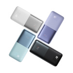 Baseus akupank PowerBank Bipow, 10000mAh, 22.5W (valge)