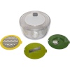 Joseph Joseph salati valmistamise komplekt Multi-Prep Salad Preparation Set, valge/roheline