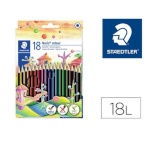 Staedtler Värvilised pliiatsid 185 C18 Mitmevärviline 18 Tükid, osad