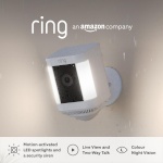 Amazon Ring turvakaamera Spotlight Camera Plus Battery, valge