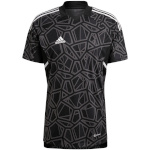 Adidas Teamwear T-särk meestele Condivo 22 Goalkeeper Jersey Short Sleeve must HB1619 suurus XXL