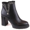 Filippo Insulated high-heeled saapad Ankle Boots with rivets, naistele PAW495, must suurus 40