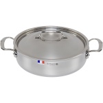 De Buyer pott Affinity Saucepot low with lid 28cm