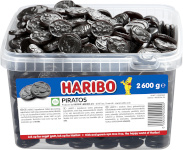 Haribo lahtised kommid Piratos, 2,6kg