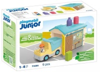 Playmobil klotsid 71686 Junior: LKW with Sortiergarage