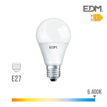 EDM LED pirn E 17 W E27 1800 Lm Ø 6,5x12,5cm (6400 K)