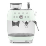 SMEG espressomasin EGF03PGEU kohviveskiga, 50`ndate stiil, pastellroheline