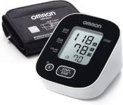 Omron vererõhumõõtja M2+ Intelli Blood Pressure Monitor, valge/must