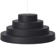 Studio Eero Aarnio ripplaelamp Cake Pendant Lamp, E27, must