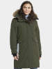 Didriksons parka Erika 3 Womens roheline - suurus 36