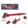 BGB Fun Playset Super Container Fire autotransporteri veoauto 39x14cm