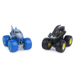 Monster Jam - Batmobil vs. Megalodon (2er-Pack, Maßstab 1:64)