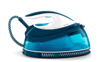 Philips aurukeskus GC7840/20 PerfectCare Compact Steam Generator Iron, sinine