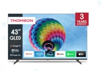 THOMSON televiisor 43" 4K Smart QLED 3840x2160 Wireless Lan Bluetooth google Tv must 43qg4s14