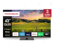 THOMSON televiisor 43" 4K Smart QLED 3840x2160 Bluetooth google Tv 43qg5c14