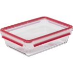 Emsa Clip&Close Glass Food Container, Square 2 L