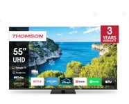 THOMSON televiisor 55" 4K Smart 3840x2160 Wireless Lan Bluetooth google Tv must 55ug5c14