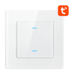 Avatto valgustuslüliti Smart Light Switch WiFi N-TS10-W2 2 Way TUYA, valge