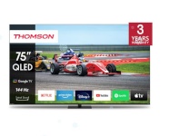 THOMSON televiisor 75" 4K Smart QLED 3840x2160 Wireless Lan Bluetooth google Tv must 75qg7c14