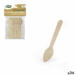 Algon lusikate komplekt Kohv Puit 24tk 11cm (36tk)