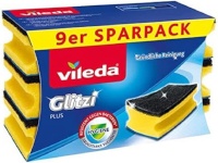 Vileda nõudepesu svamm Glitzi Plus Sparpack, 9tk