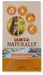 Eukanuba kassitoit IAMS Naturally Adult North Atlantic Salmon & Rice, 2,7kg