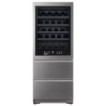 LG veinikülmik LSR200W Signature InstaView Wine Fridge, roostevaba teras