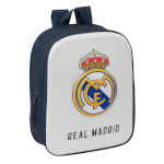 Real Madrid C.F. laste seljakott valge meresinine 22x27x10cm