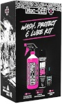 Muc-Off Wash, Protect ja Wet Lube komplekt