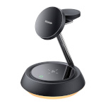 Mcdodo juhtmevaba laadija CH-4952 3-in-1 15W wireless charger (phone/TWS/Apple watch) must