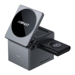 Acefast juhtmevaba laadija Wireless charger 3 w 1, E18, 15W (metal hall)