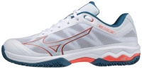 Mizuno tennisejalatsid WAVE EXCEED LIGHT CC valge/punane/sinine - suurus 40.5