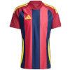 Adidas Teamwear T-särk meestele Striped 24 Jersey kastanipunane-tumesinine IW2149 suurus S