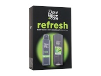 Dove komplekt Men + Care Shower Gel Extra Fresh 250ml + Antiperspirant Men Care Extra Fresh 48H 150ml, meestele